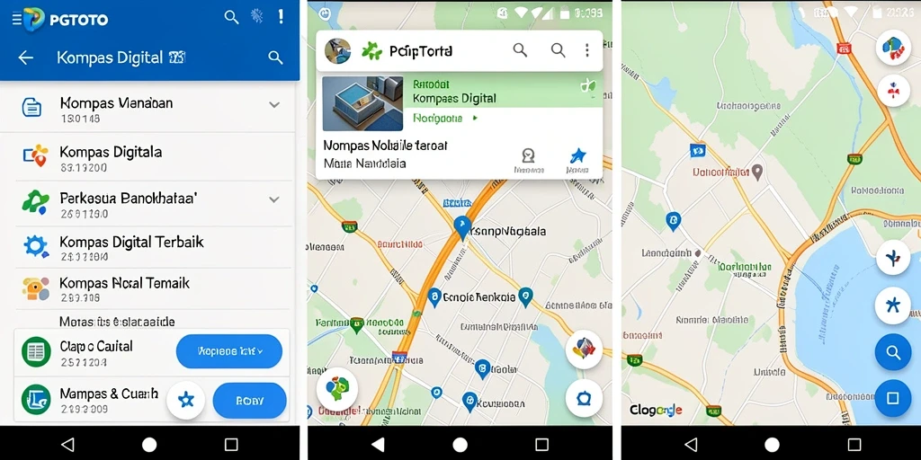 Tampilan antarmuka Kompas Digital PGTOTO yang intuitif dan menarik.