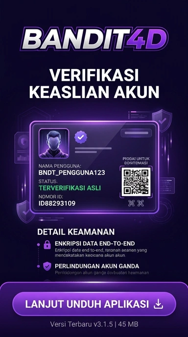 Tampilan kanal resmi bandit4d